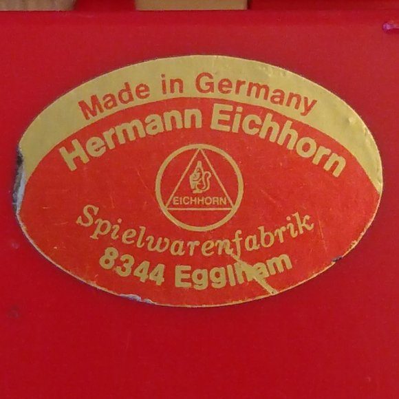 Vintage Hermann Eichhorn 12 Block Animal Puzzles - Picture 6 of 8